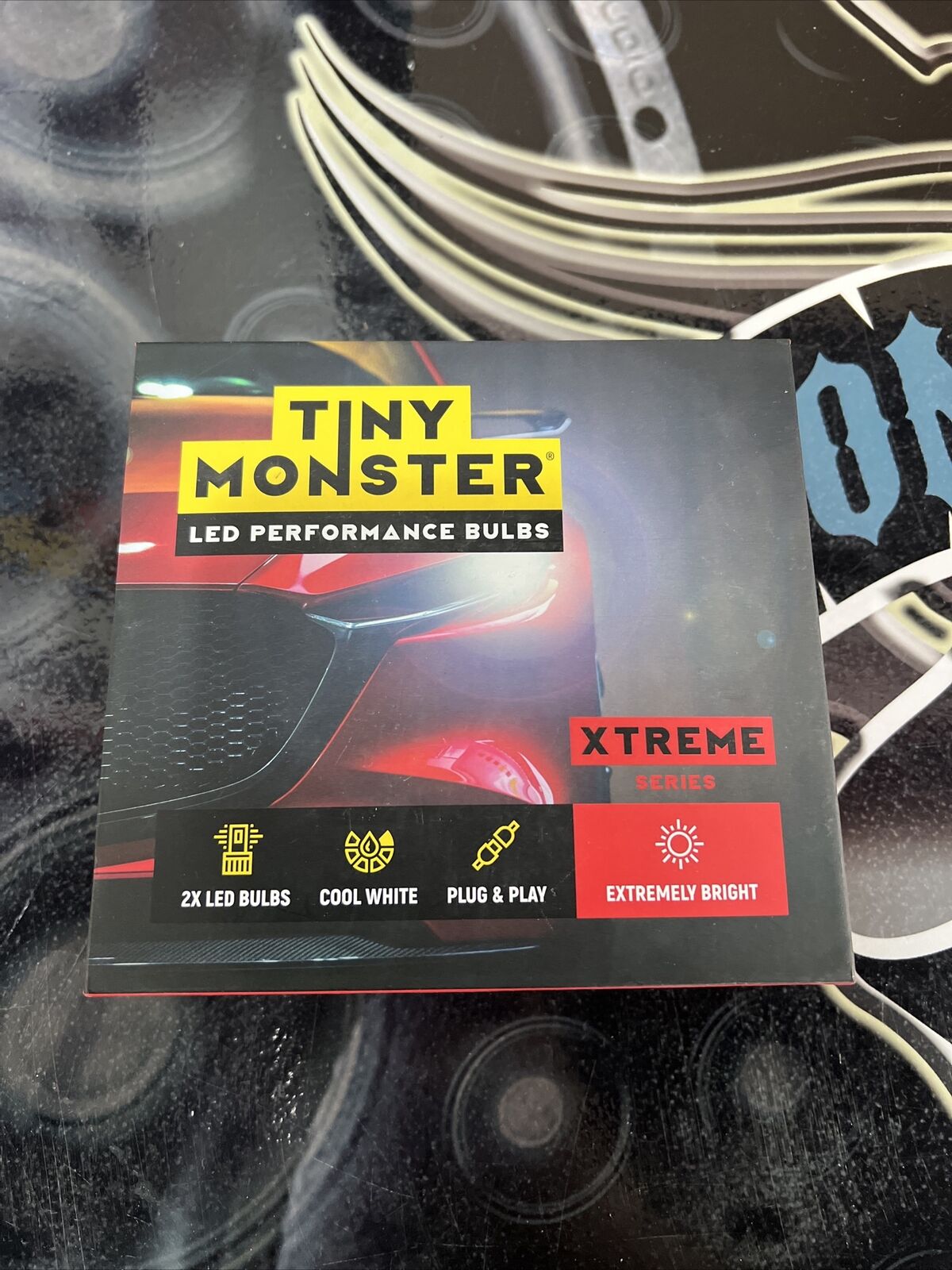 ARC Lighting Tiny Monster Xtreme Series 9004 LED Headlight Bulb Kit-Pair; 22941