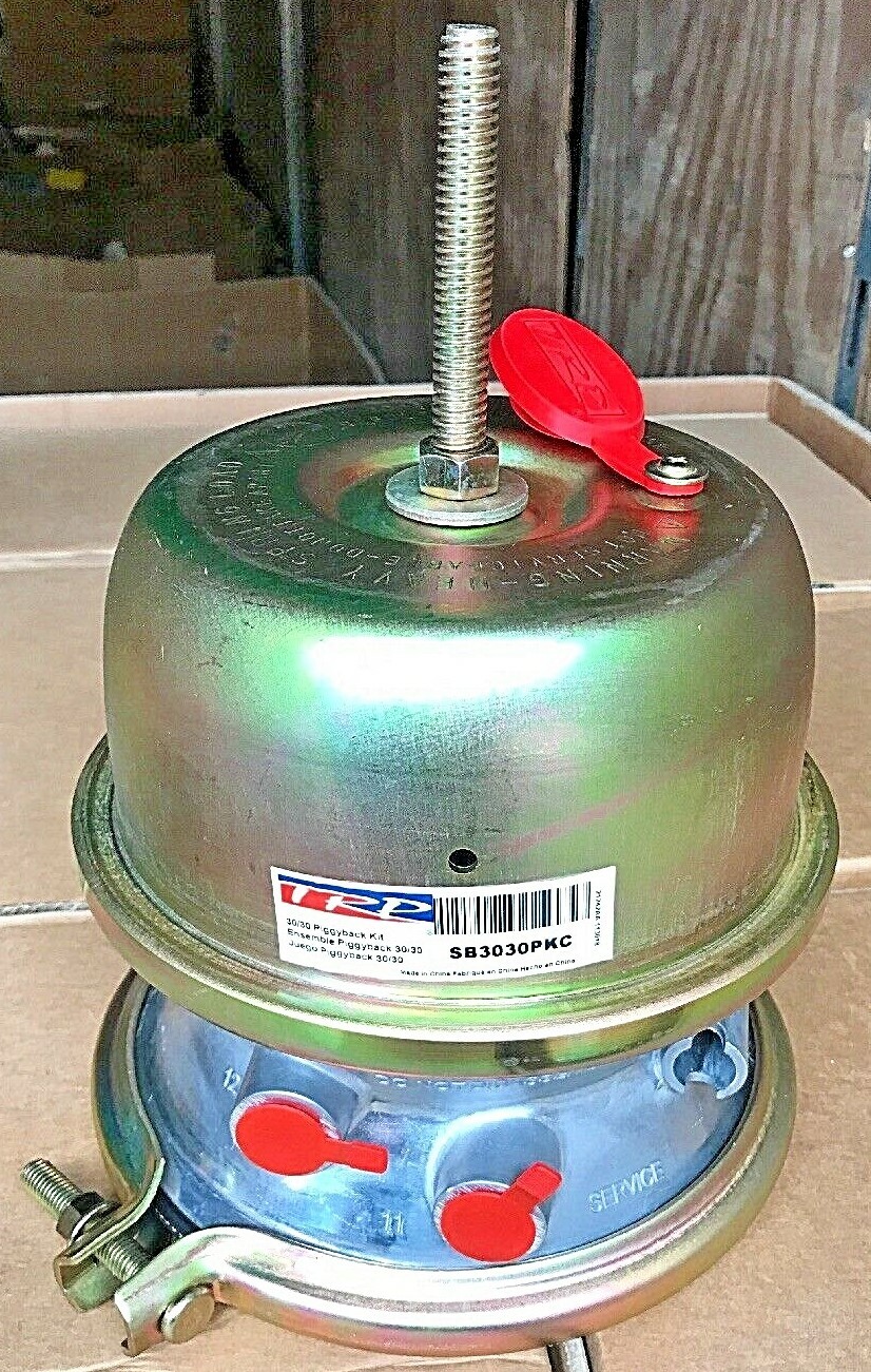 * TRP BRAND STANDARD SPRING BRAKE CHAMBER 3030 PIGGYBACK ASSEMBLY KIT~ SB3030PKC