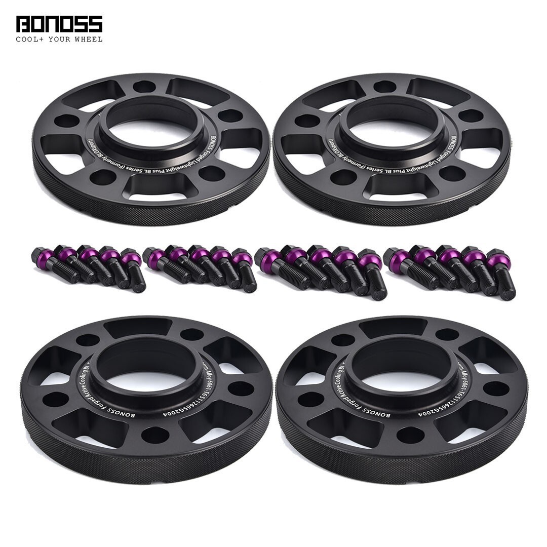 2x15mm+2x20mm BONOSS Wheel Spacer 5x112 for Audi A4 A5 A6 A7 RS4 RS5 RS6 RS7