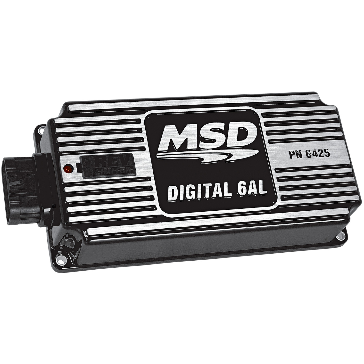 MSD 64253 Black, 6AL, Digital Ignition w/Rev Control - Black