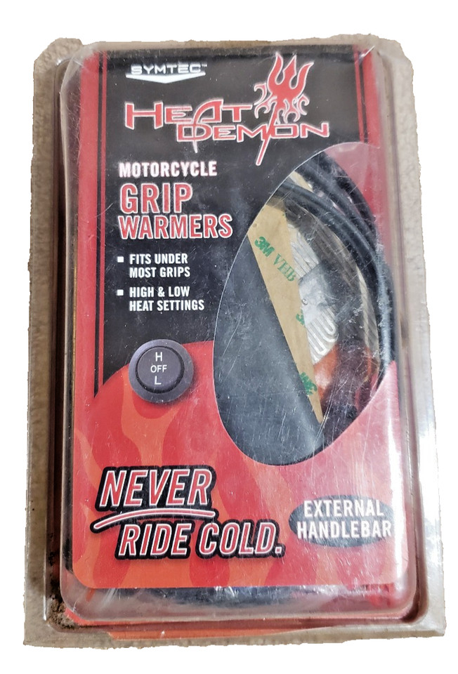 SYMTEC Heat Demon Grip Warmers NEW for Motorcycles