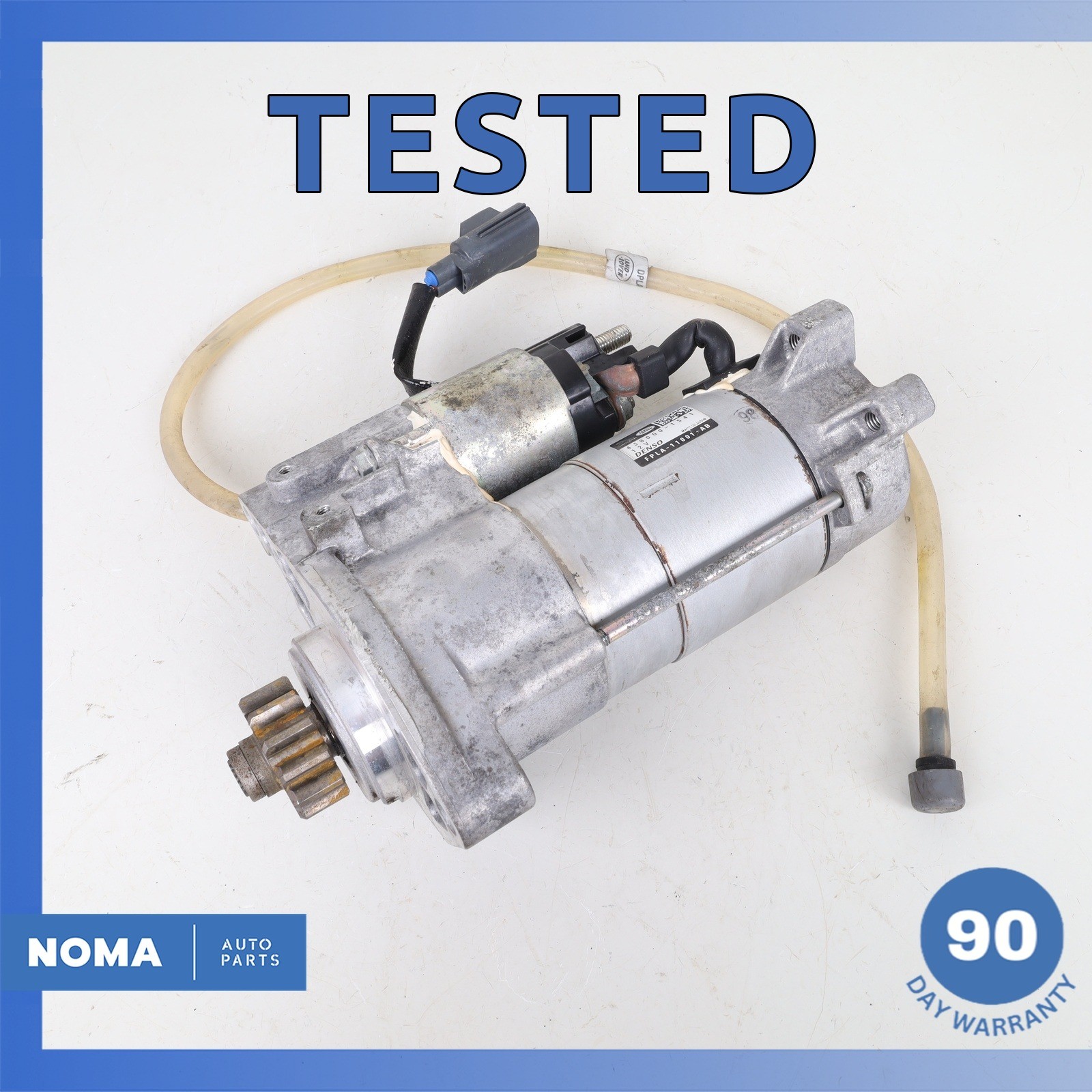 15-22 Land Rover Range Rover L405 Engine Starter Motor FPLA11001AB OEM 15-22 Land Rover Range Rover L405 Engine Starter Motor FPLA11001AB OEM
