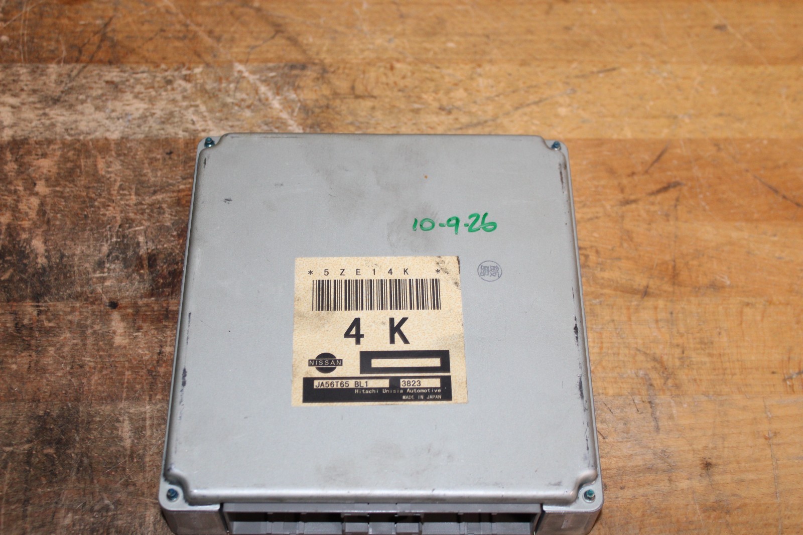 2000 01 02 NISSAN SENTRA 1.8L AT ECM ECU COMPUTE MODULE JA56T65 BL1 5ZE14K 4K 2000 01 02 NISSAN SENTRA 1.8L AT ECM ECU COMPUTE MODULE JA56T65 BL1 5ZE14K 4K