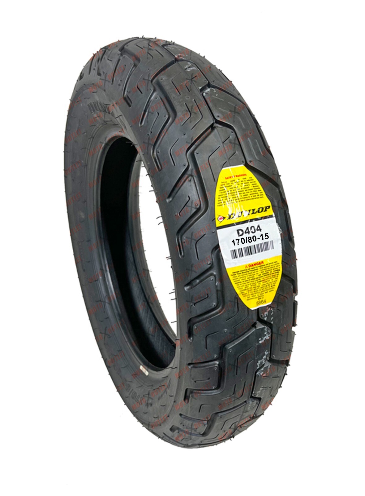 Dunlop D404 170/80-15 Tire Rear 170/80B15 Motorcycle 77H 45605418