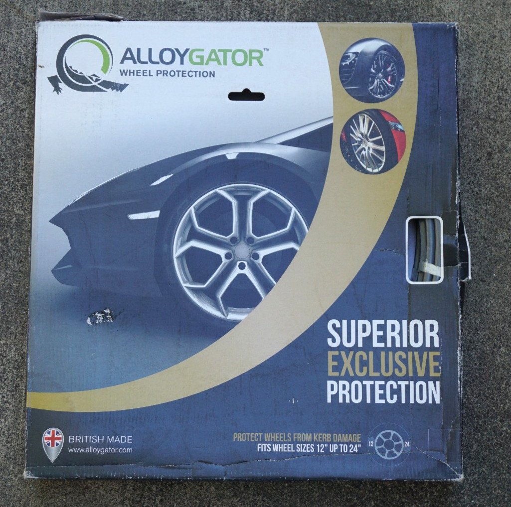 Alloygator Alloy Wheel Protection 4-Piece Graphite Fits Wheel Sizes 12\ Alloygator Alloy Wheel Protection 4-Piece Graphite Fits Wheel Sizes 12\