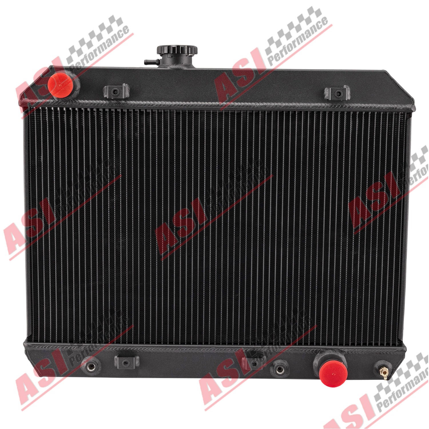 3 Rows Aluminum Radiator for 1964-67 Pontiac Le-Mans/Tempest GTO 6.6L 3.8L V8
