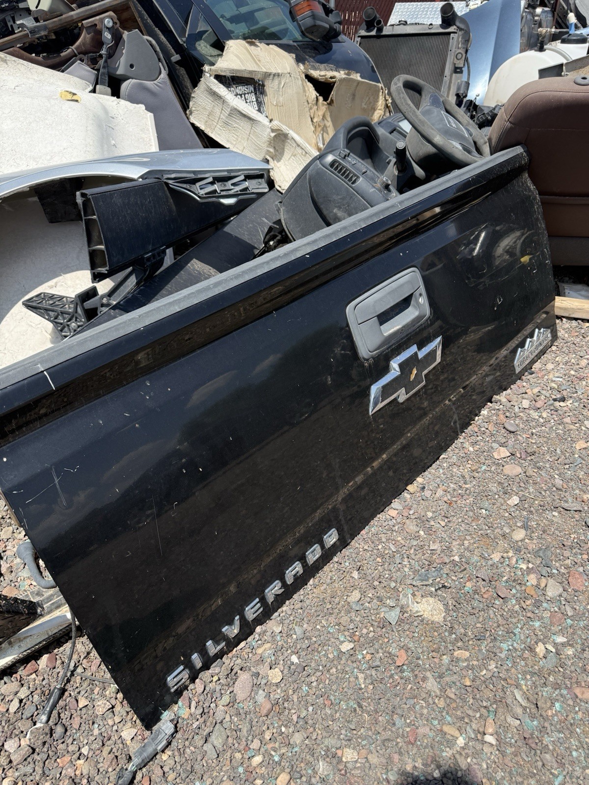 2015-2019 Chevrolet 2500 3500 High Country Black Tailgate OEM Complete CASH ONLY