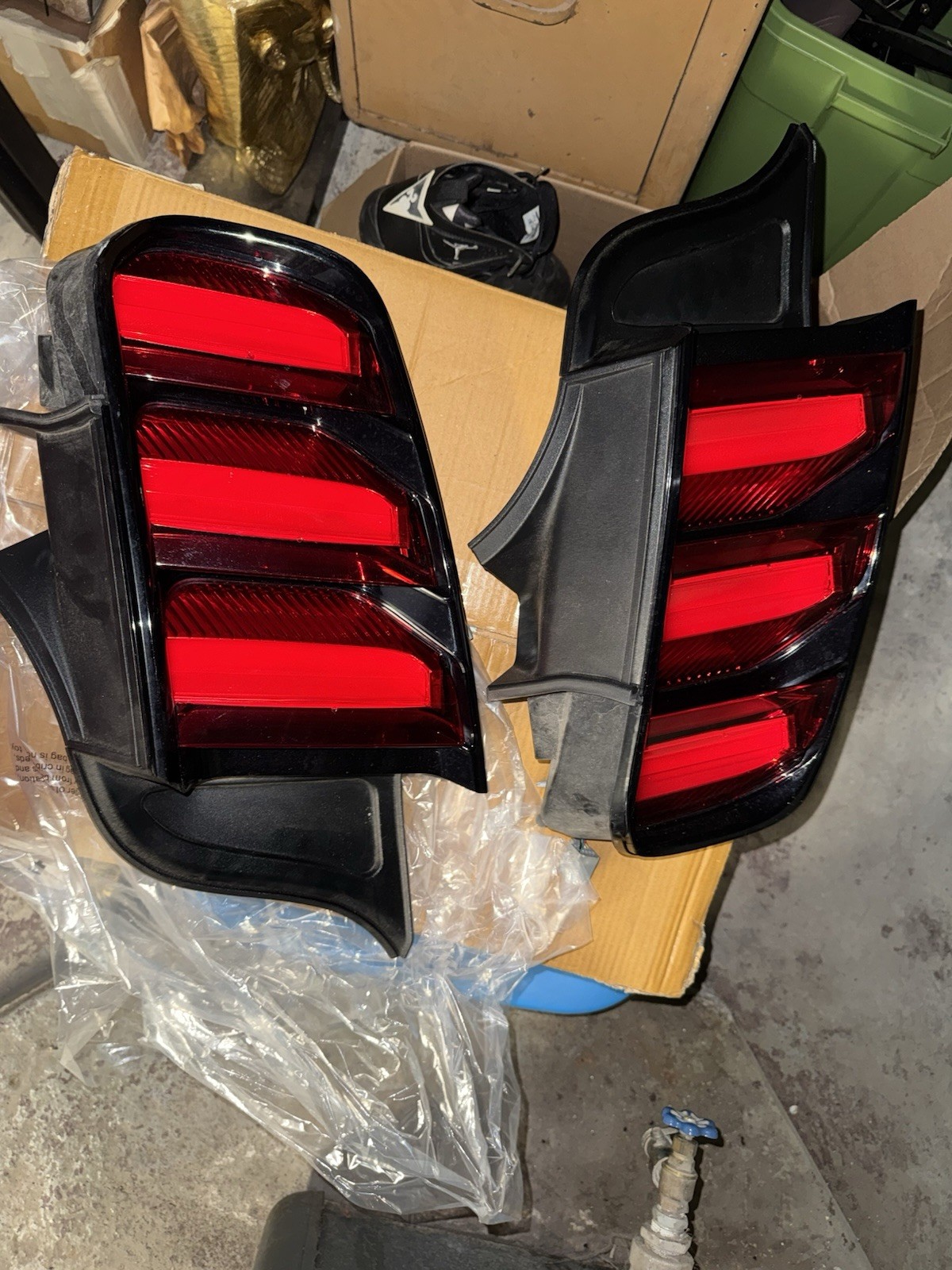 2016 Shelby GT 350 Rear Tail Lights Sequential LED Sequential Turn Signals 2PCS