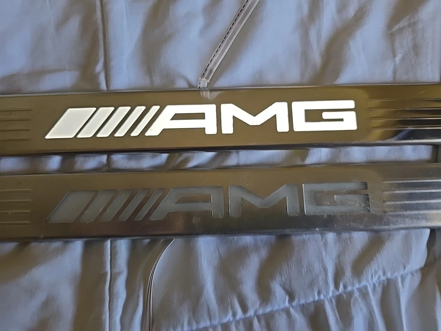 2022 Mercedes Benz GLE AMG (02) iIluminated Door Sills