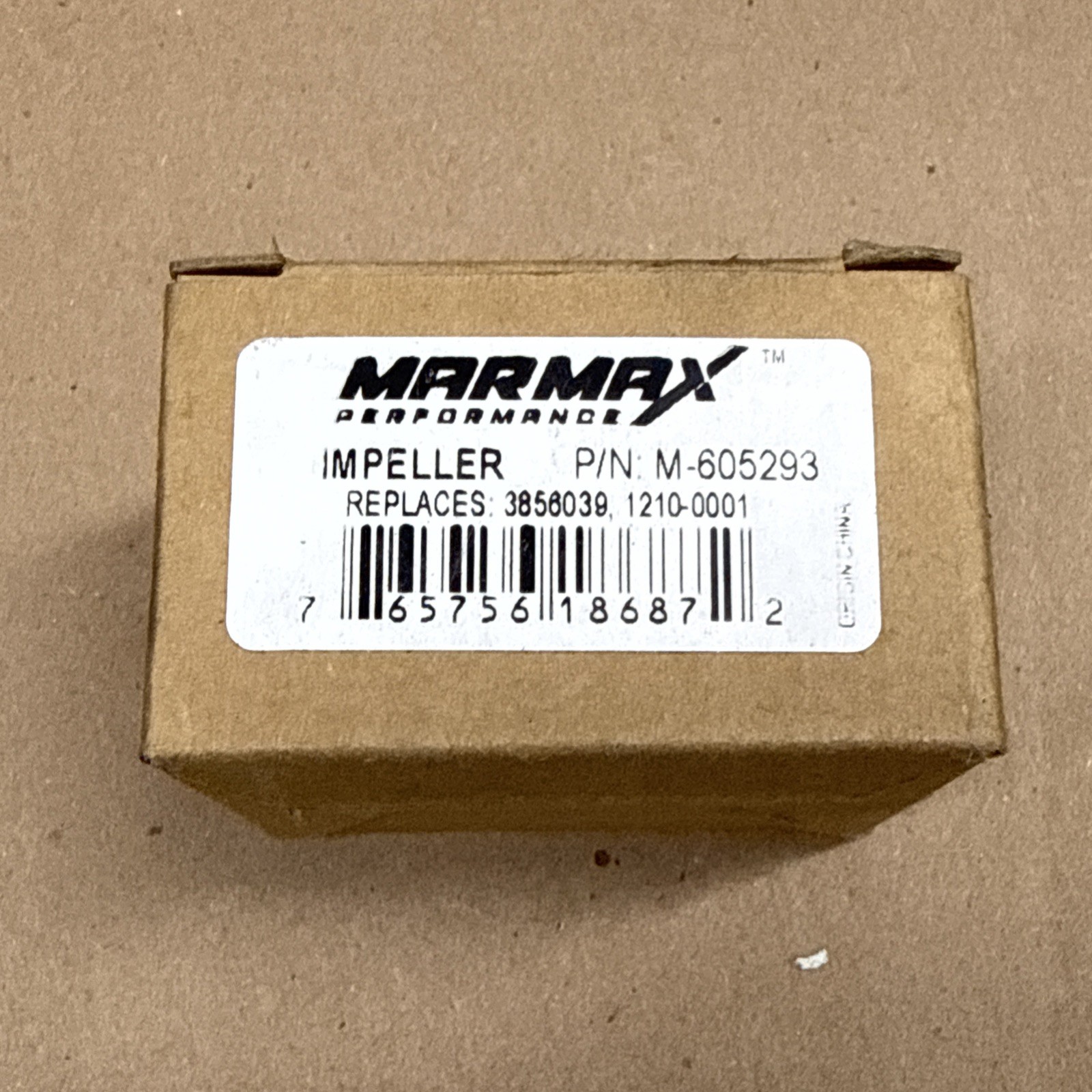 MARMAX PERFORMANCE IMPELLER 3856039 M-605293 MARMAX PERFORMANCE IMPELLER 3856039 M-605293