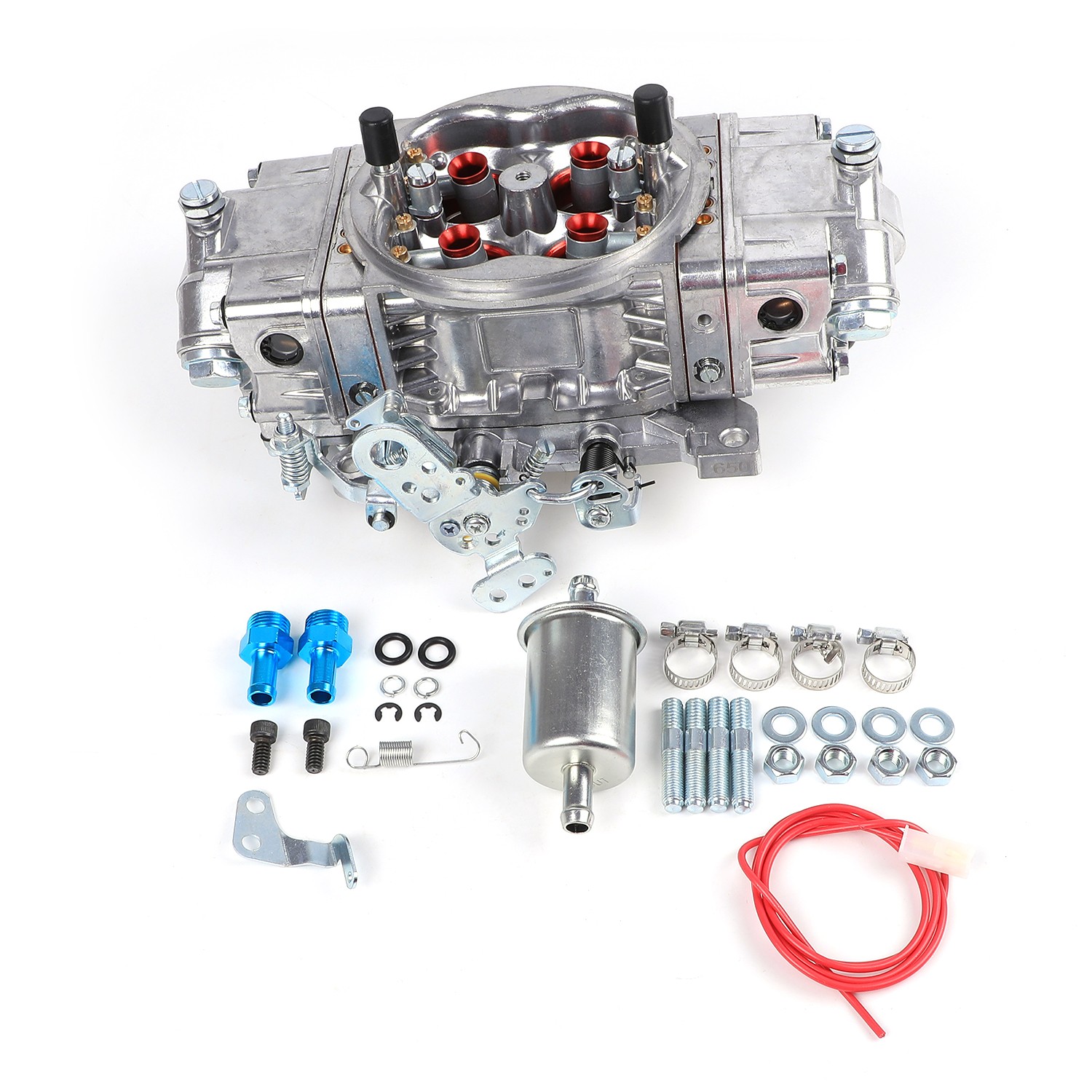 New Replace Carburetor For Holley Quick Fuel BR-67199 650CFM Race Double Pumper
