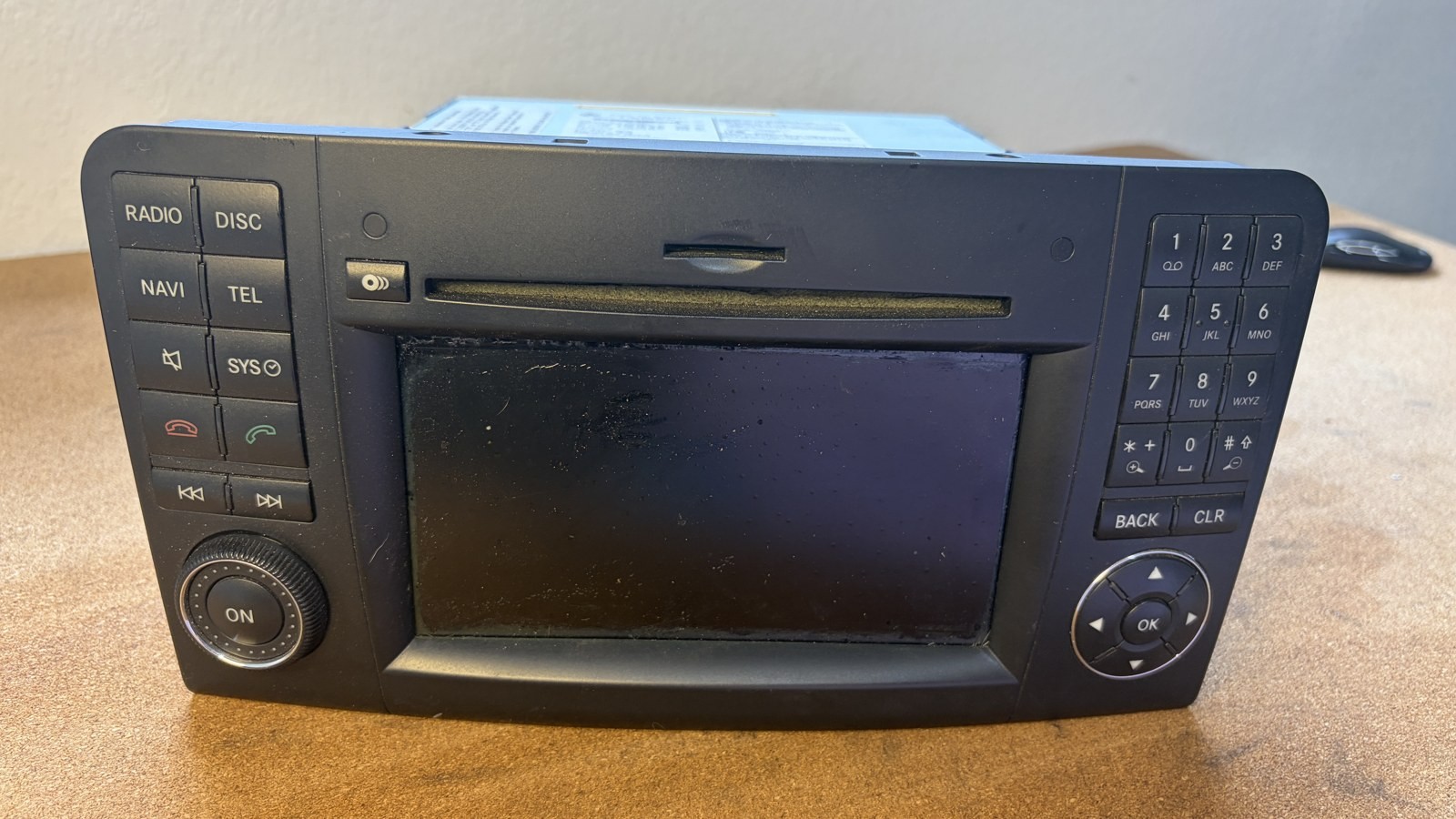 06-12 Mercedes W164 X164 ML GL COMAND Navigation Head Unit A1648705294 Tested