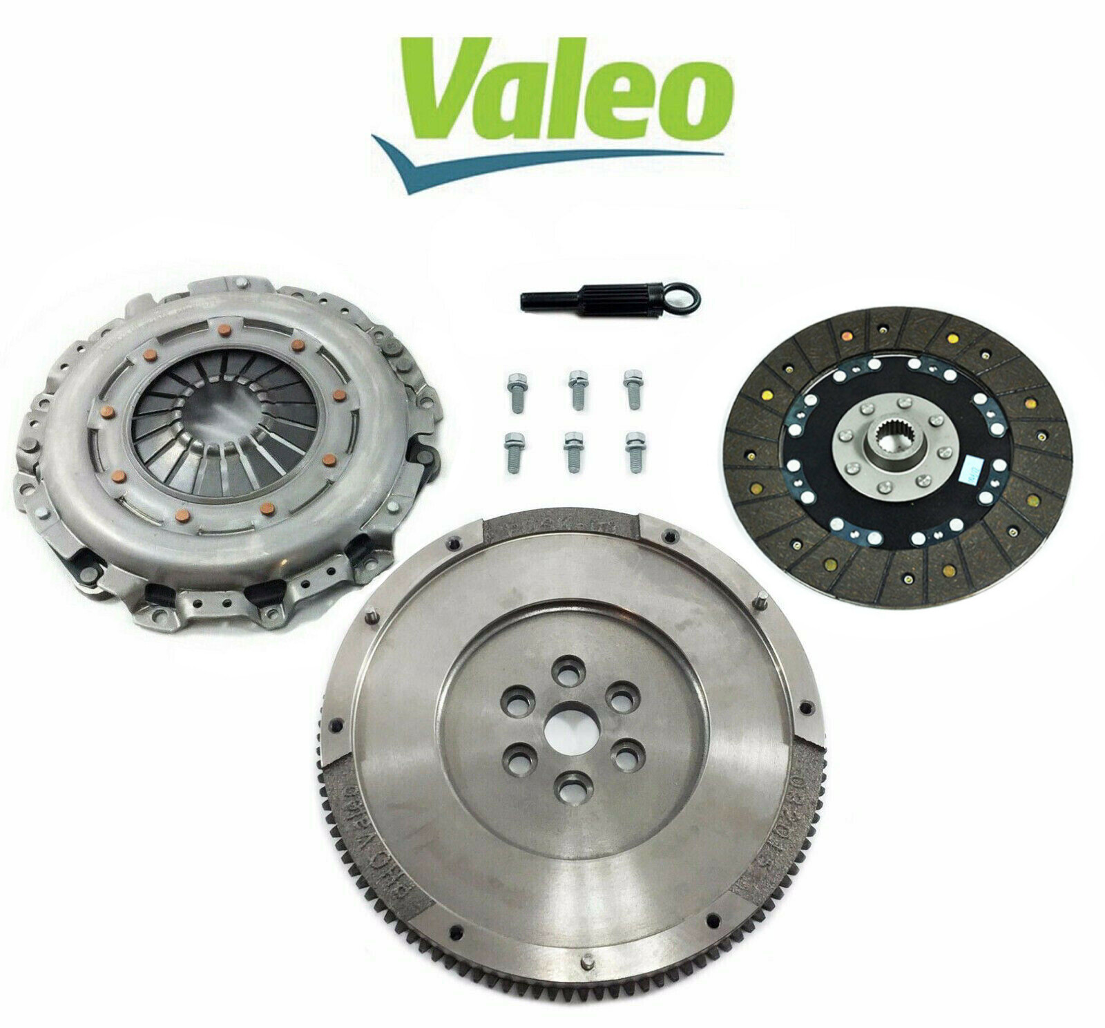 VALEO-FX STAGE 2 RIGID CLUTCH KIT+FLYWHEEL for 00-04 FORD FOCUS 2.0L DOHC