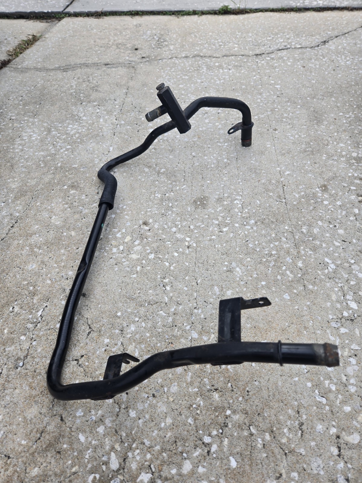 01-04 Mustang V6 3.8/3.9l Engine Coolant Heater Pipe Hose Tube Assembly 01-04 Mustang V6 3.8/3.9l Engine Coolant Heater Pipe Hose Tube Assembly