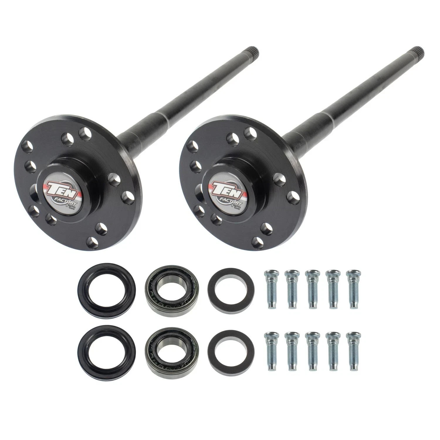 TEN FACTORY AXLE SHAFT KIT - REAR - DANA 44 87-06 WRANGLER AND XJ CHEROKEE