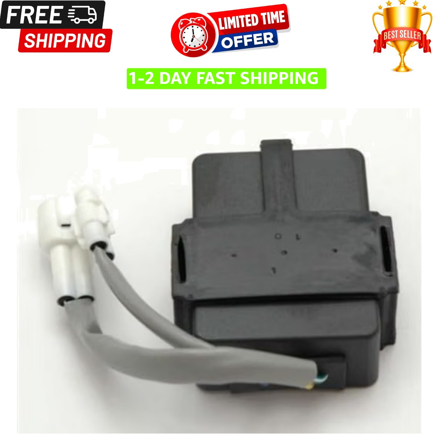 CDI Ignition Box Replacement for 1989-2004 Kawasaki KLF 300 - Quality Assurance