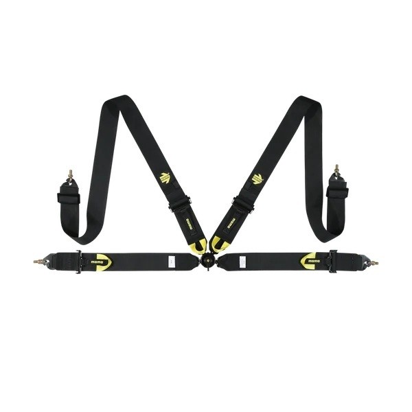Momo Automotive Accessories Harness Corsa 4 Point Camlock FIA Black M040303BK
