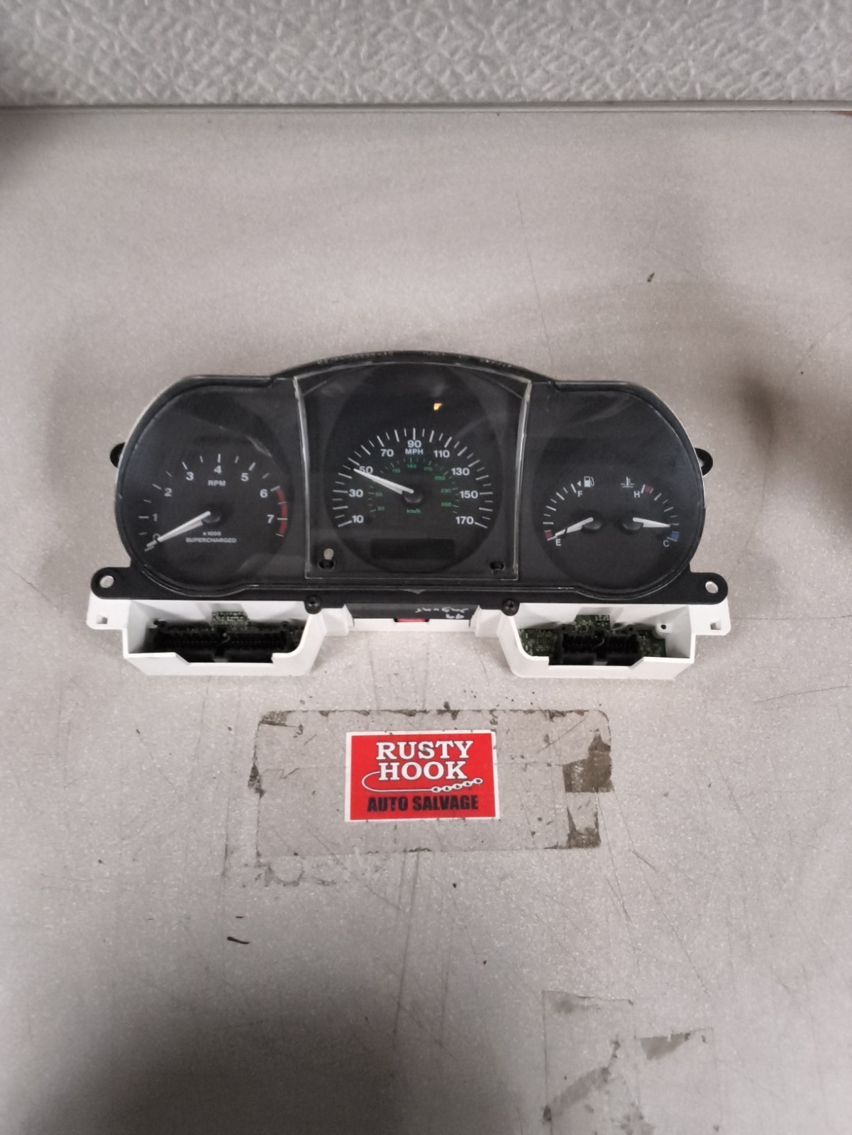 1999 Jaguar XJR Instrument Speedometer Gauge Cluster 96JP-10841-A
