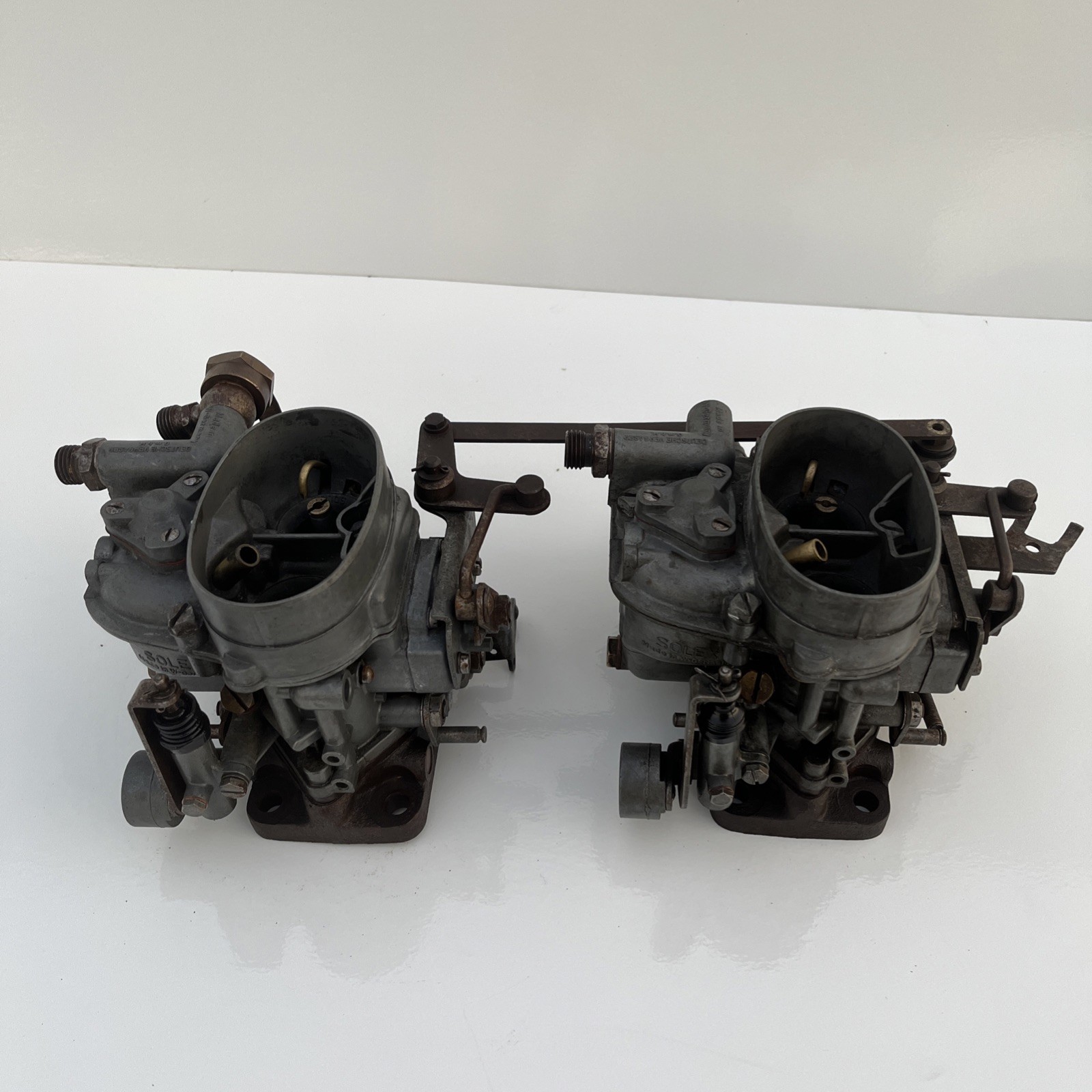 Vintage Mercedes 32 PAITA Twin Carburetors W180 Ponton OEM FOR REBUILD 