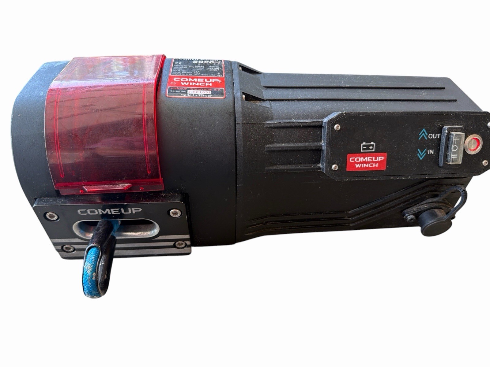 ComeUp Winch 5000si - 5,000 lb 12V Electric Utility Winch