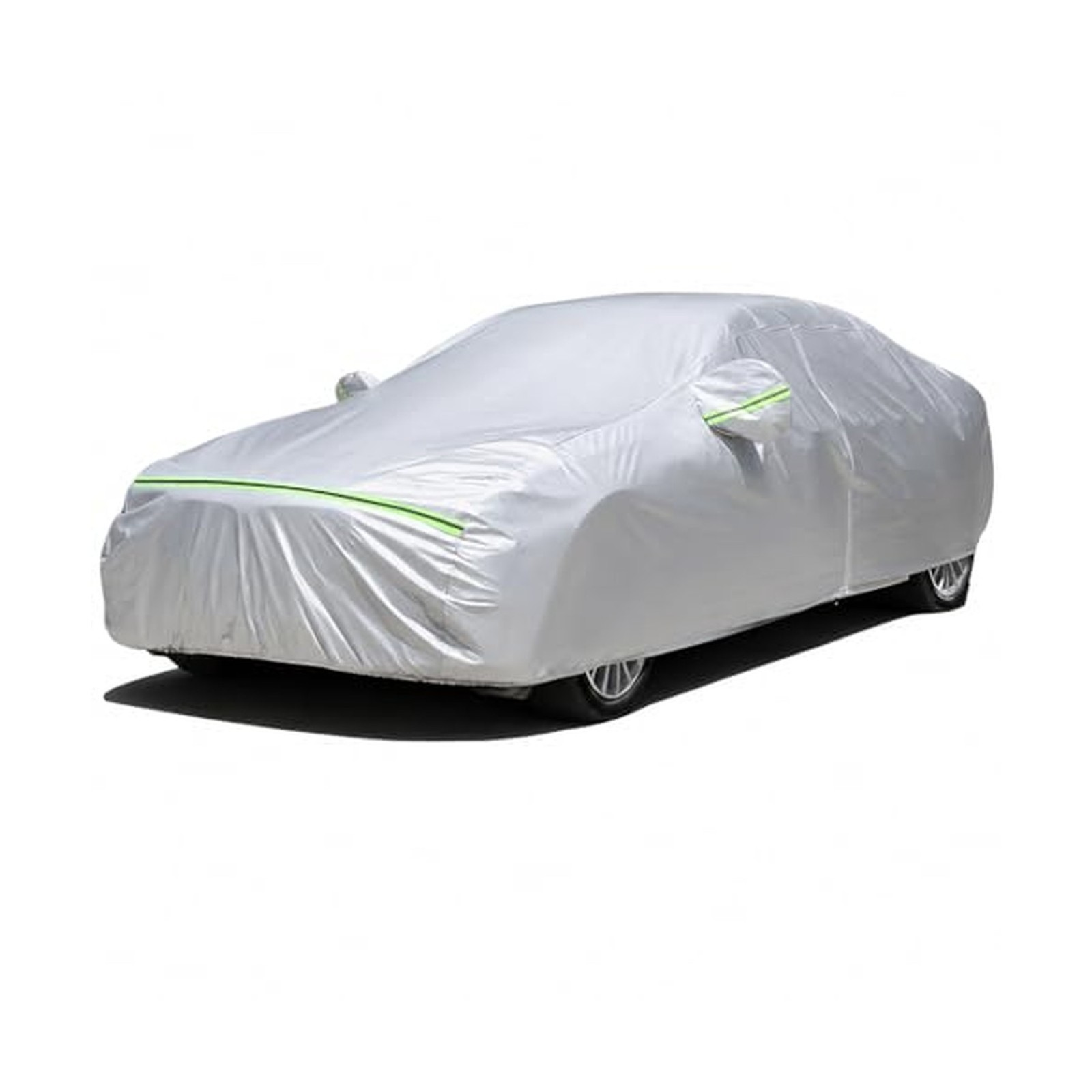 Favoto Car Cover Waterproof All Weather Windproof for Sedans 184-193 Inches