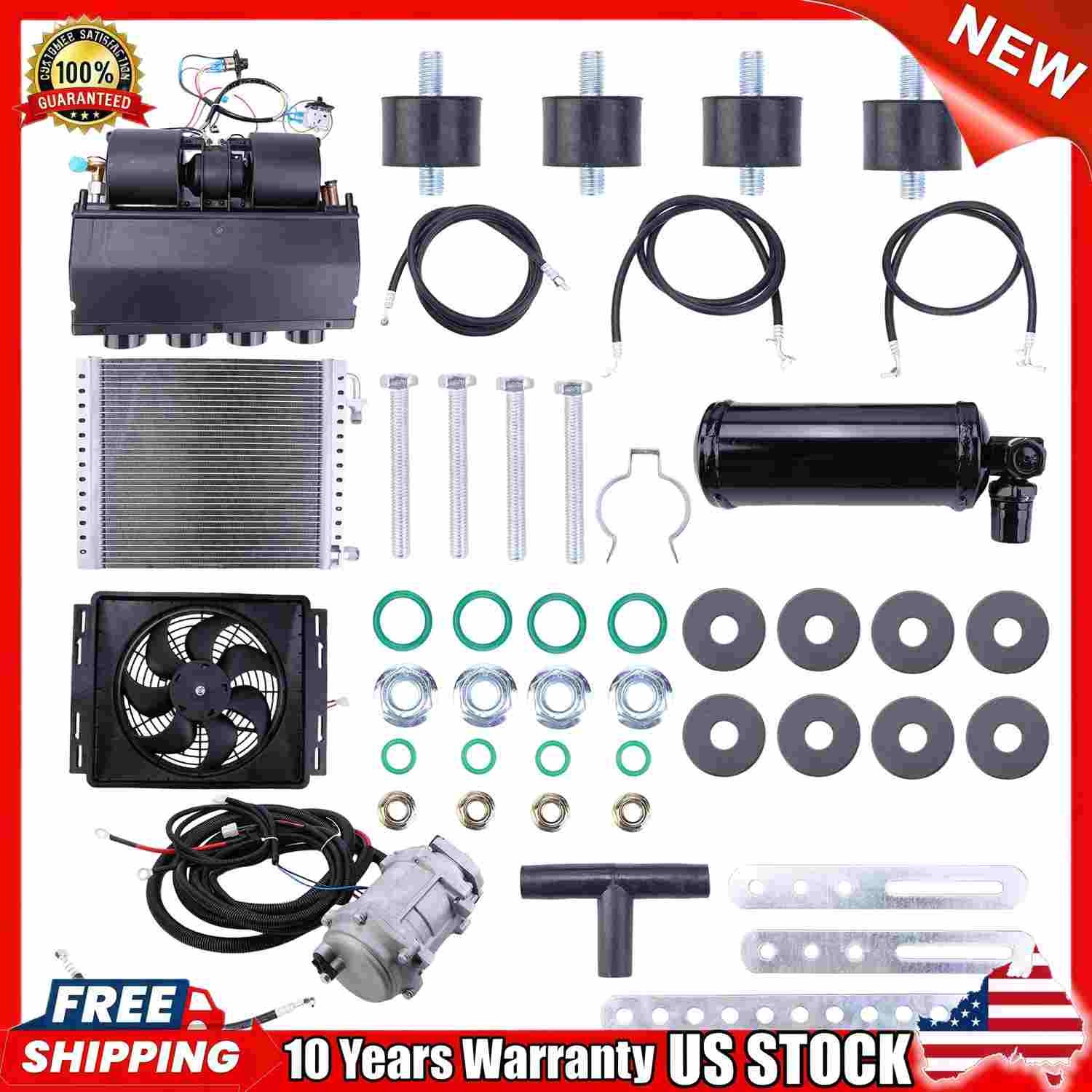 New Parking air conditioner For Universal 12V Vehicles Trucks Vans New US Stock