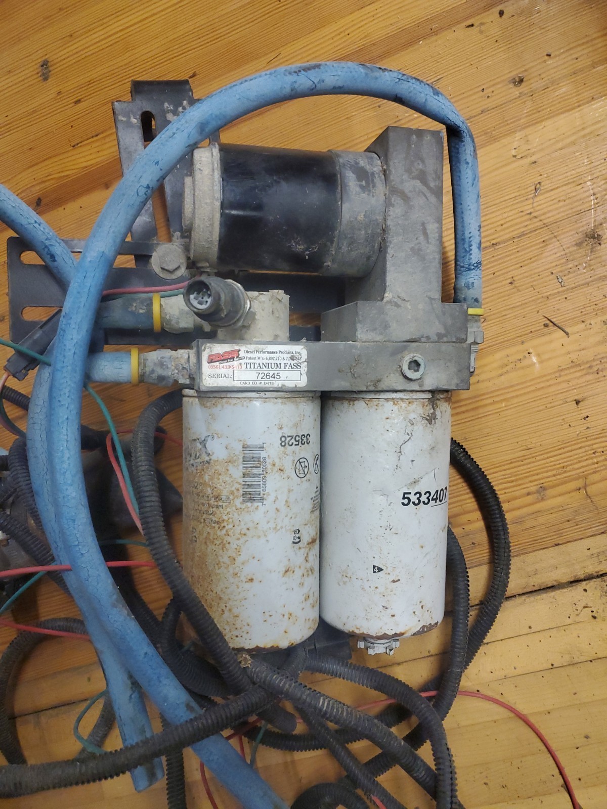 FASS Titanium Fuel Lift Pump System  Diesel Used  Chevy Ford Dodge  