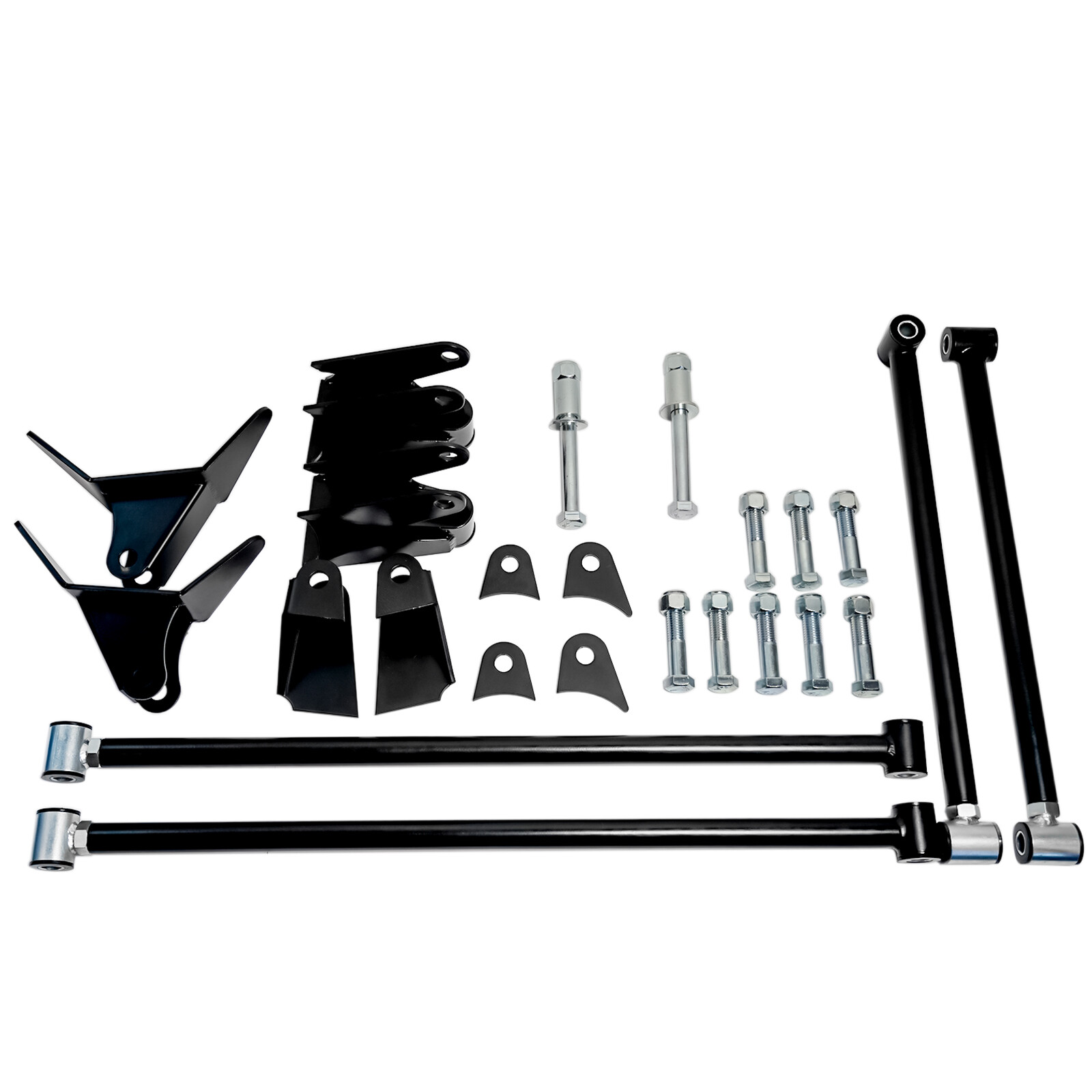 Rear Triangulated 4 Link Suspension Kit For Chevy C10 GM GMC C1500 K1500 Pickup
