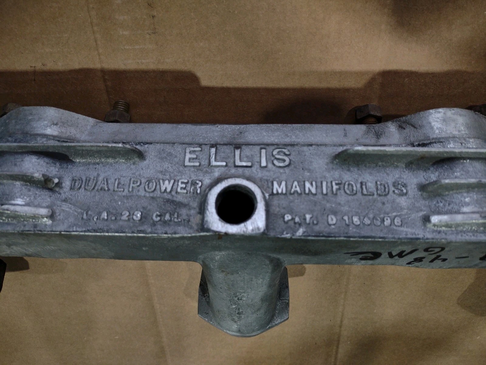 1939-1948 GMC Truck 2x1 Ellis Dual Power Aluminum Intake Manifold Street Rod 361