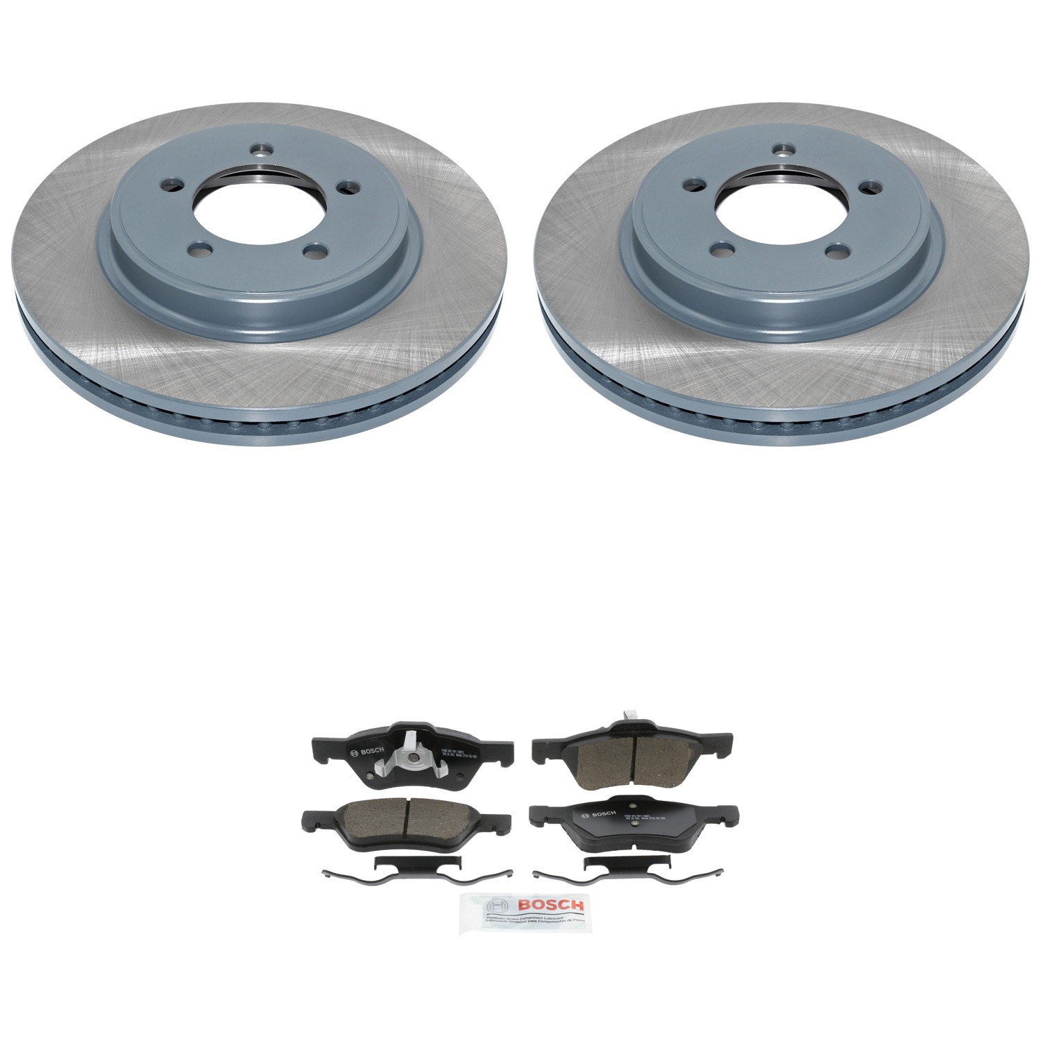 DuraGo Front Rotor Bosch QuietCast Ceramic Disc Brake Pad Kit For Escape 4WD FWD