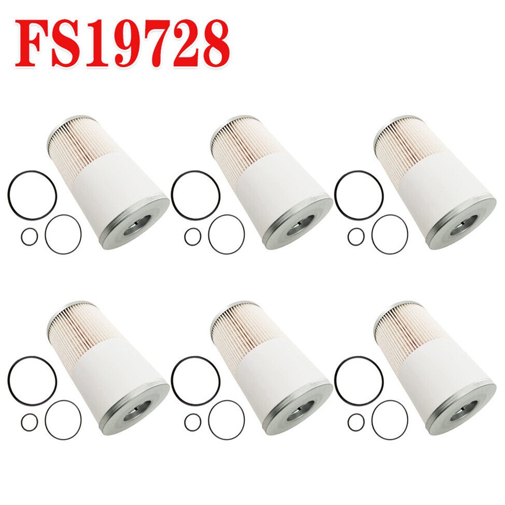 6 Pack Fuel / Water Separator FS19728 Replacement  For Cummins