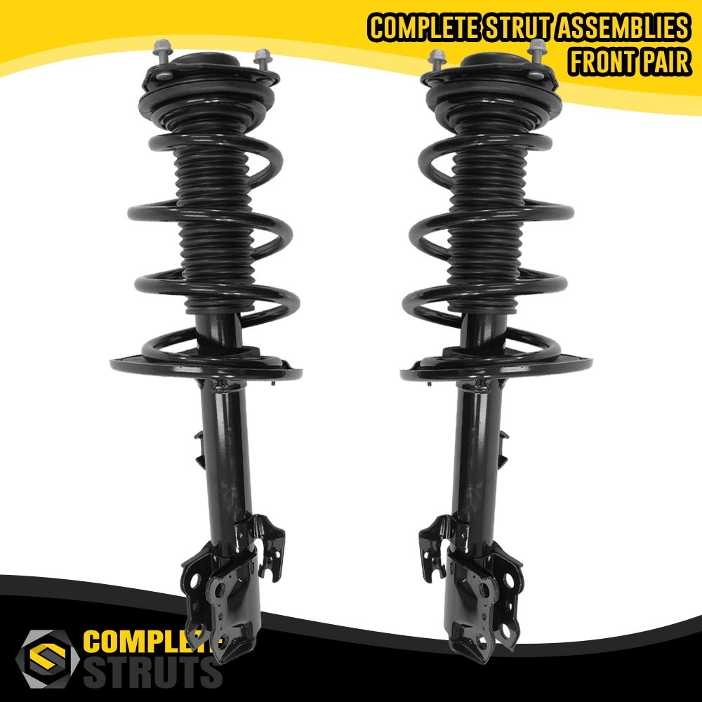 Front Pair Complete Struts & Coil Springs for 2014-2019 Toyota Highlander Front Pair Complete Struts & Coil Springs for 2014-2019 Toyota Highlander