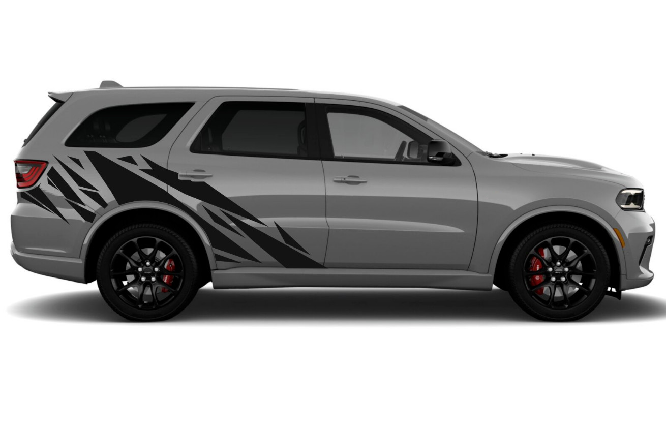 Wrap Geometric graphics design pattern modern Decals Fits Dodge Durango SRT 392