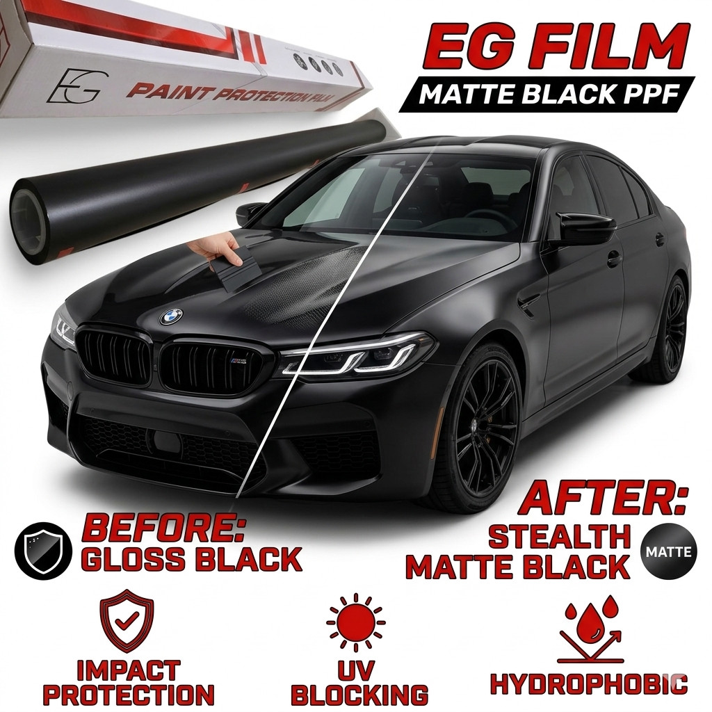 EG FILM COLOR PPF MATTE BLACK  60