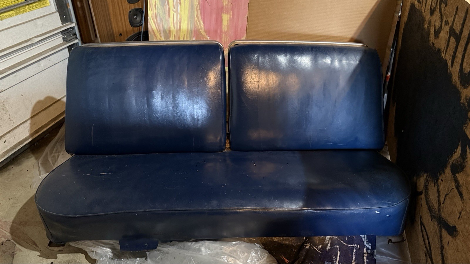 1955 CADILLAC FRONT BENCH SEAT COUPE DE VILLE