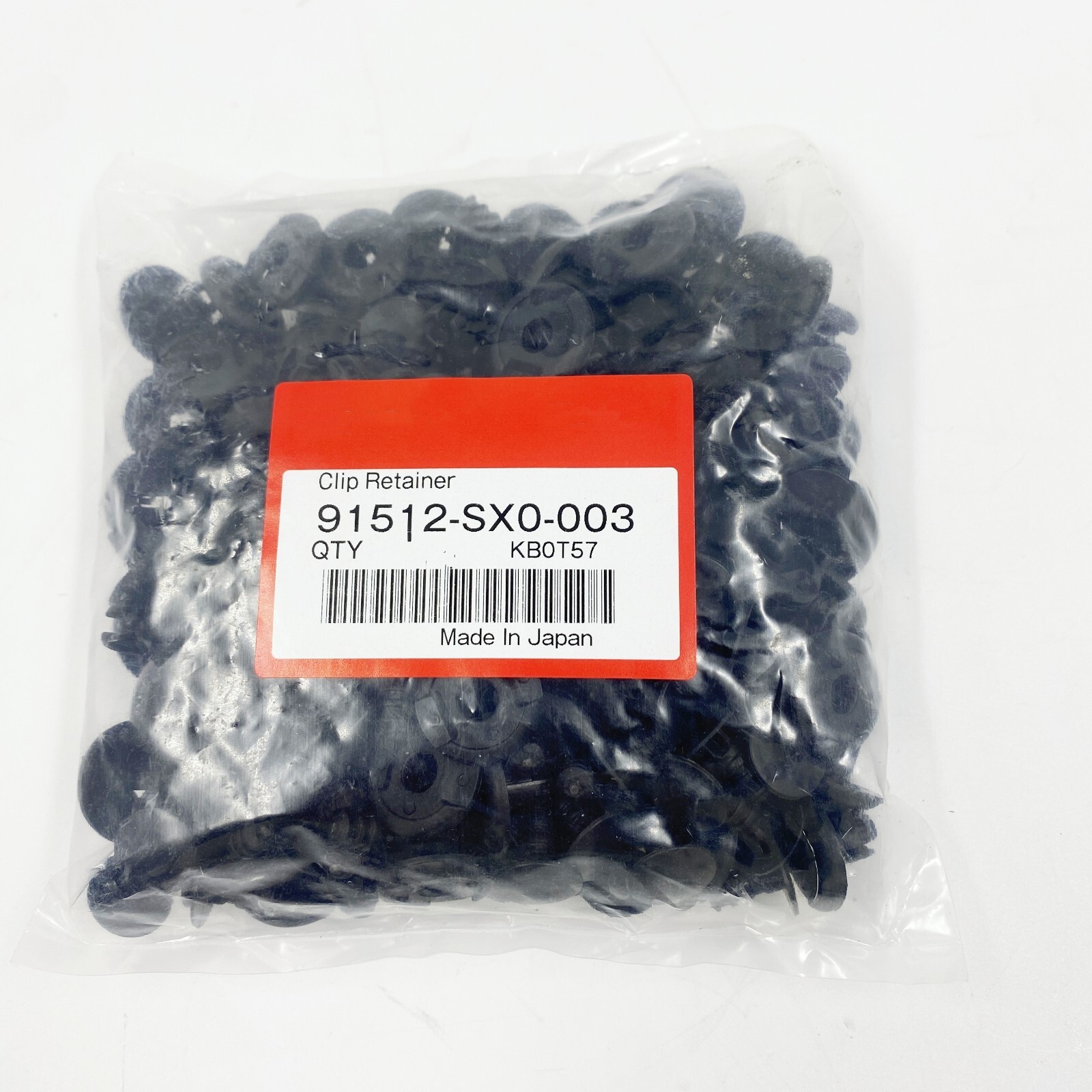 100x 91512-SX0-003 Fender Liner Retainer Fastener Clips For Honda