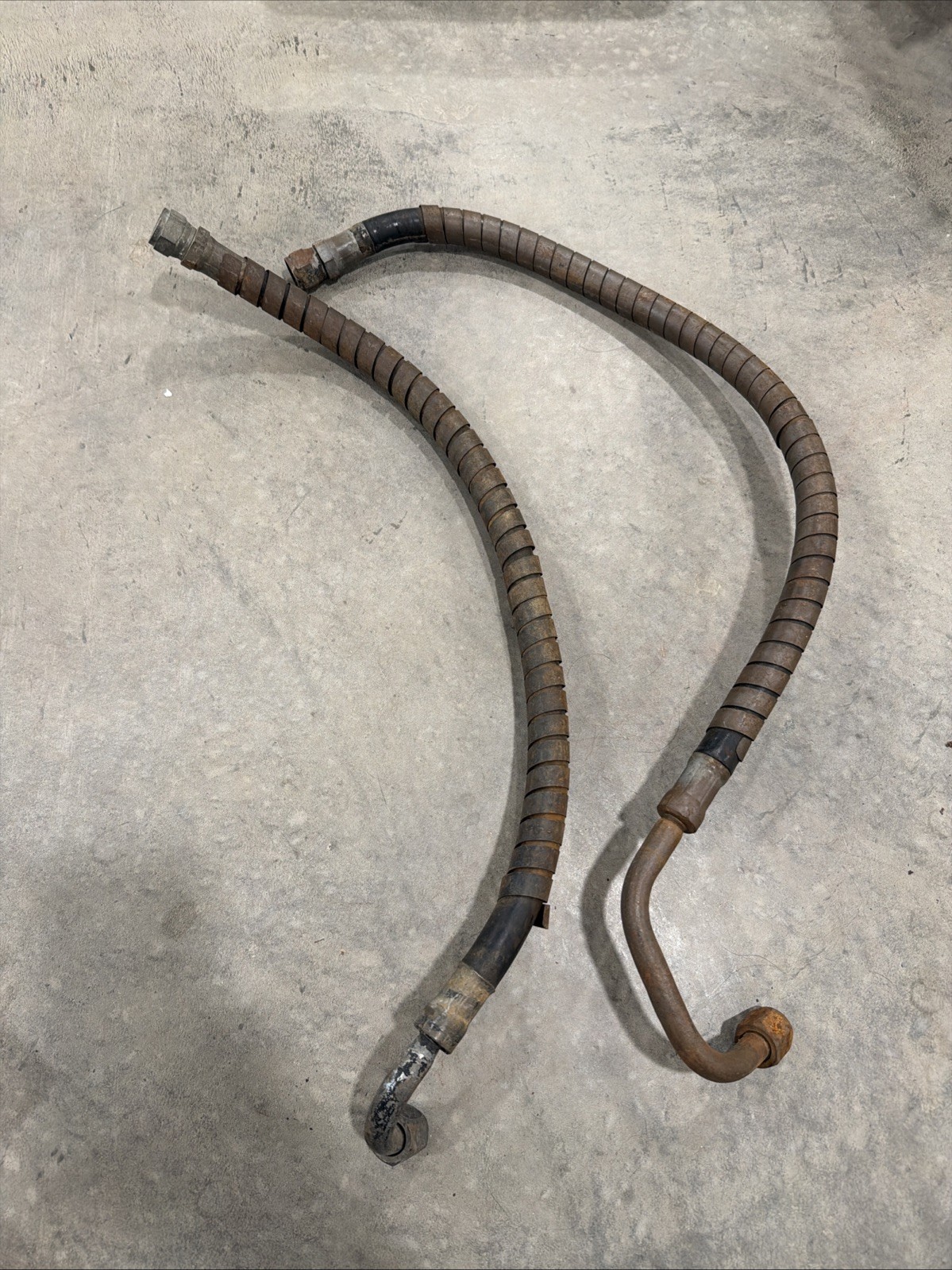 1969 Ford Torino 428 Cj Scj Oil Cooler Hoses Original Lines