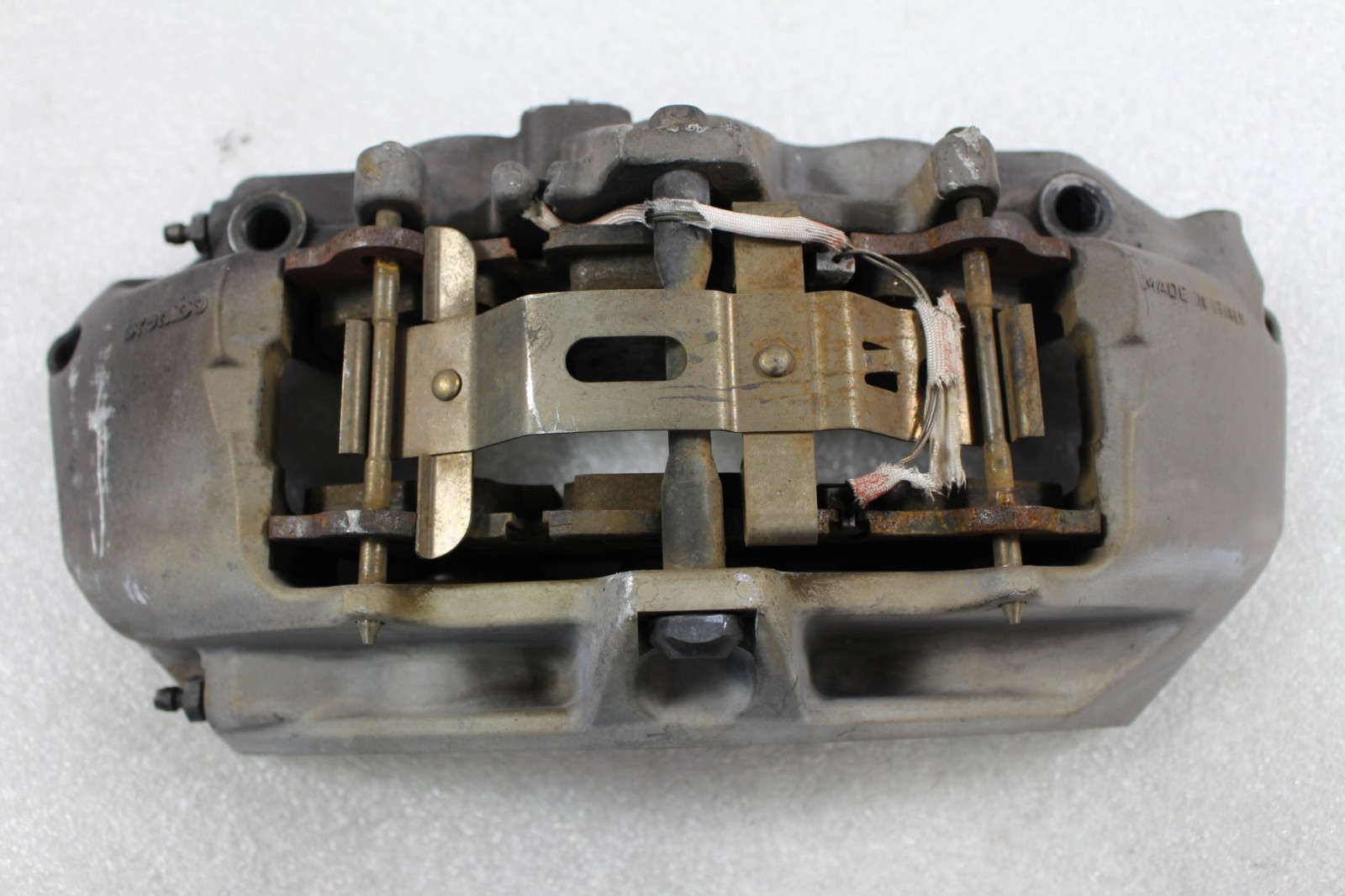 Ferrari F12 Berlinetta, LH, Front Brake Caliper, Fire Dmg, Used, P/N 276833