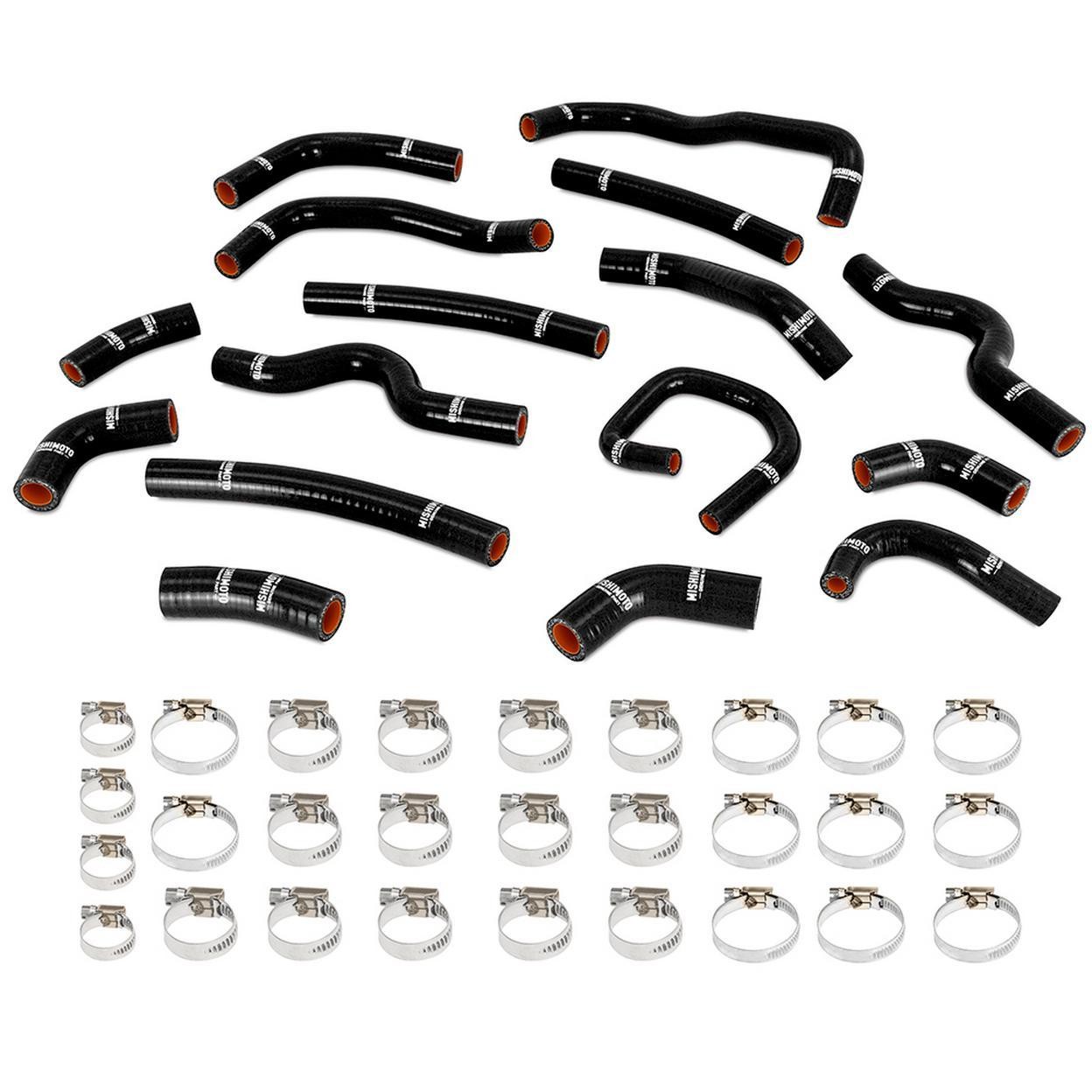 Mishimoto Radiator Coolant Hose Kit - Silicone Heater Hose Kit, Black, fits Toyo
