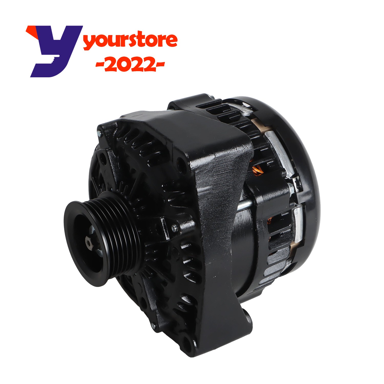 300A 14V Alternator 6 Phase Hairpin Fit for Chevy GMC Cadillac Truck 10464443