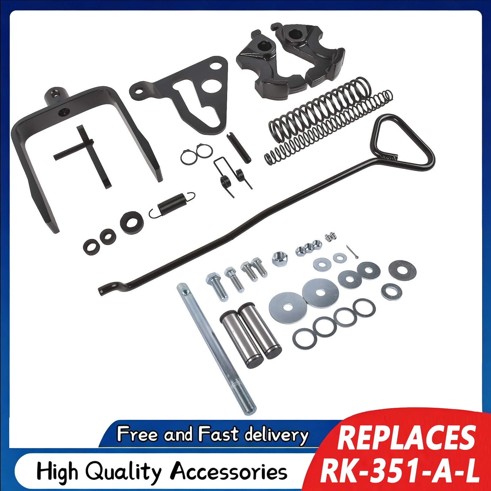 RK351AL Left Hand Rebuild Kit SAF FW35 Fifth Wheels Replaces RK-351-A-L KP351AL