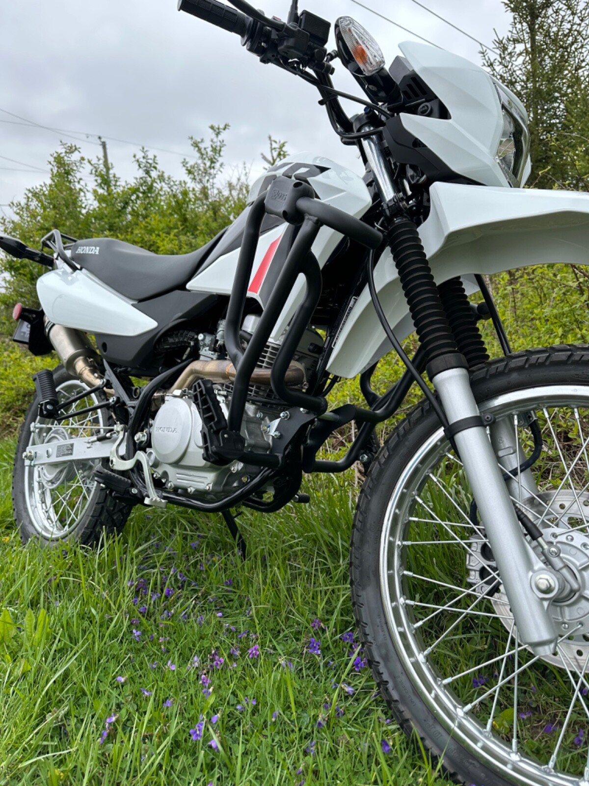 Honda xr150L highway bars/crash bars Honda xr150L highway bars/crash bars