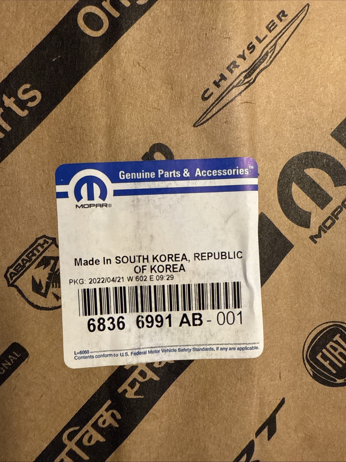 19-24 Ram 2500 - 5500 Left Driver Front Door Nameplate Emblem OEM 68366991AB 19-24 Ram 2500 - 5500 Left Driver Front Door Nameplate Emblem OEM 68366991AB