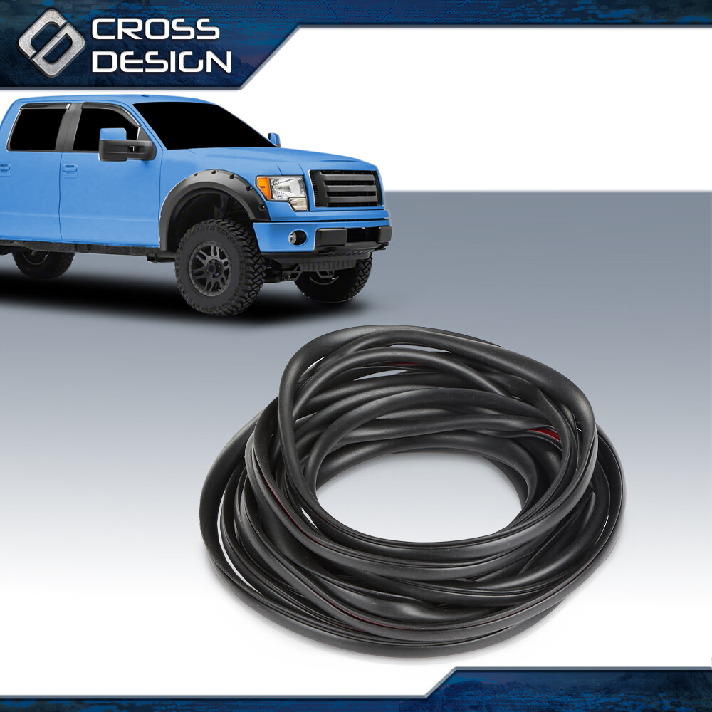 5M Universal Fender Flare Flair Edge Trim Wiper Style Welting Rubber Seal