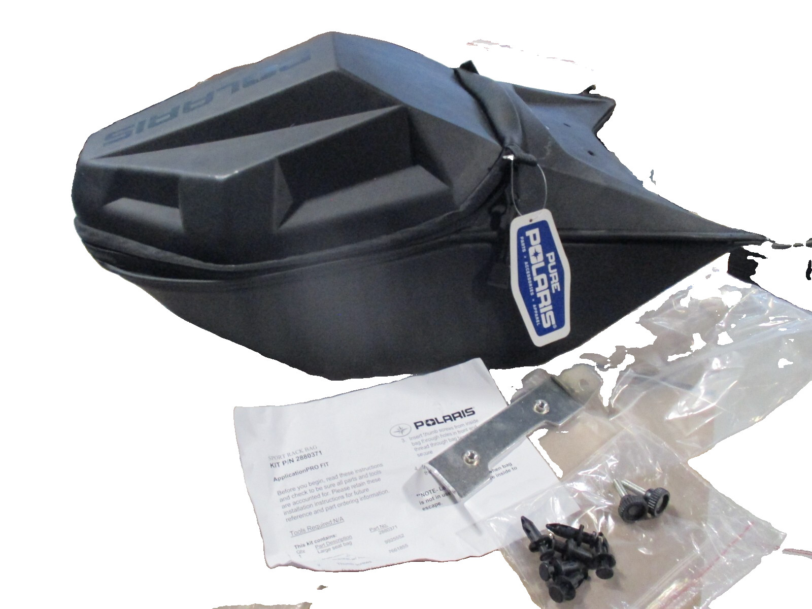 NOS Polaris OEM Pro Fit Sport Rack Storage Bag 2015-2021 Switchback 2880371