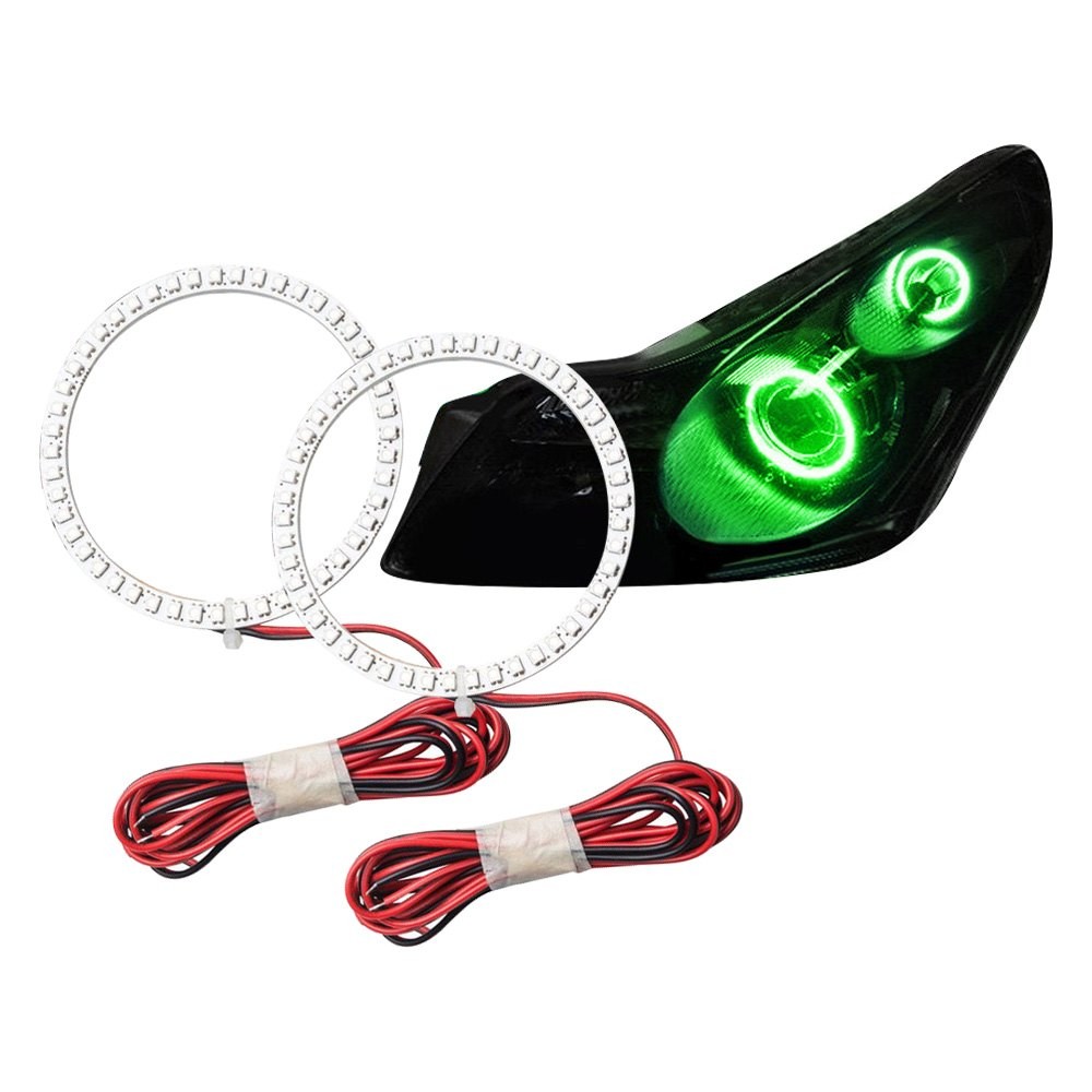 For Infiniti G35 Sedan 2007-2008 ORACLE LED Halo Light Kit 3980-004 Green