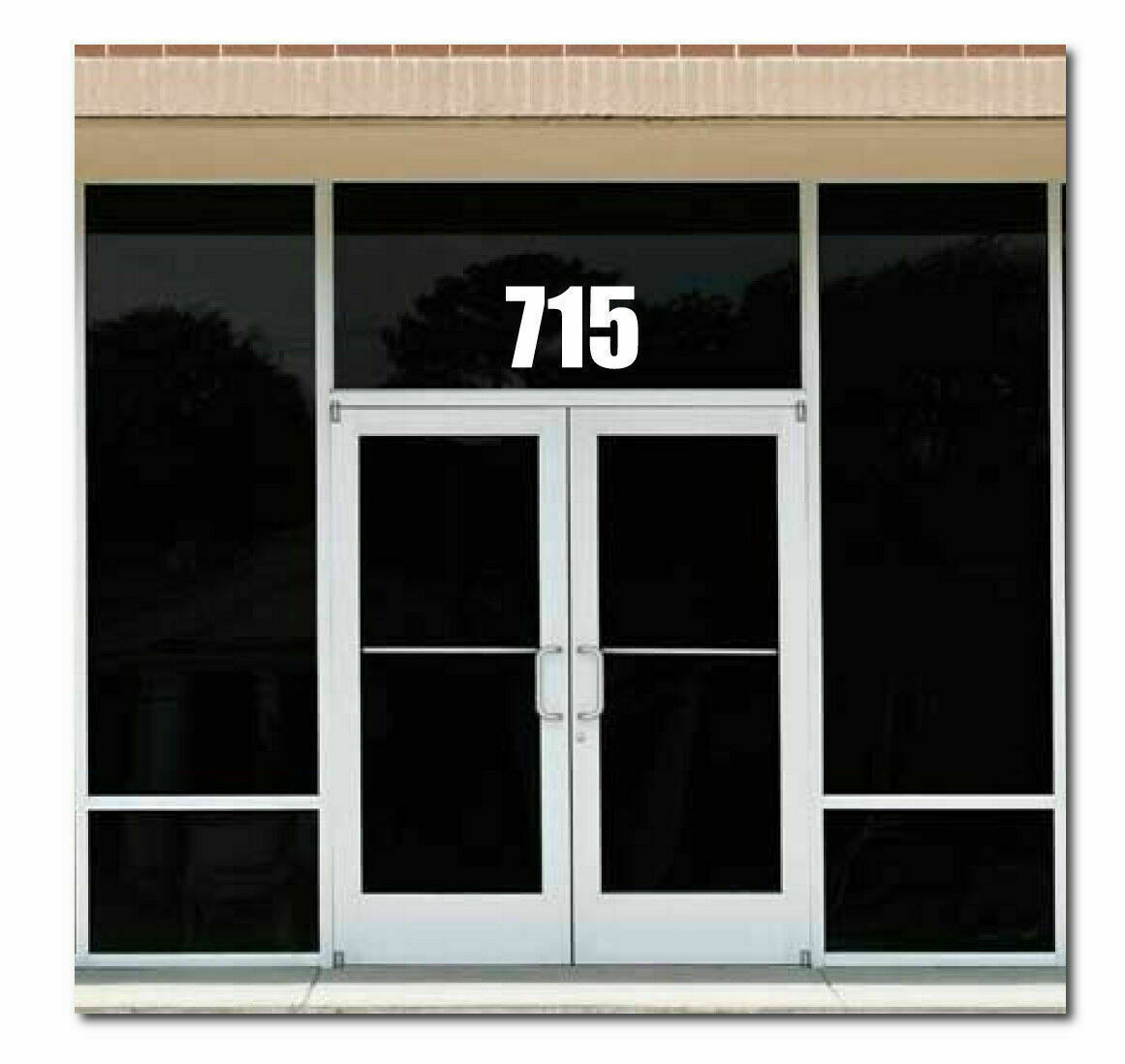 Customized Business Front Door Address Street Number - pick color - pick numbers
