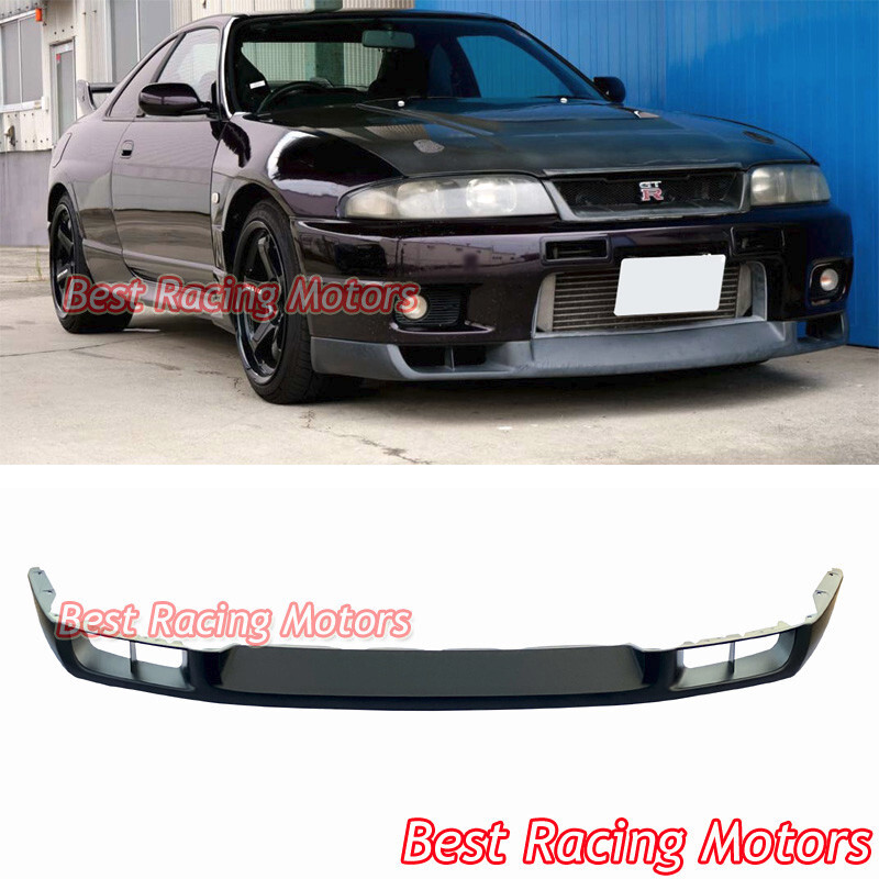 For 1995-1998 Nissan Skyline GT-R R33 Series 3 Style Front Bumper Lip (PP)