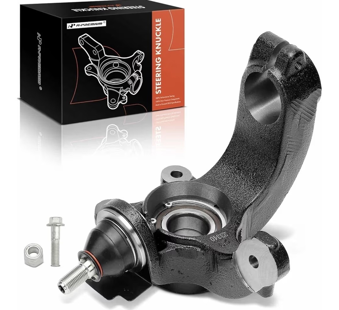 Front Left LH Side Steering Knuckle for Chevrolet Cobalt 05-07 Saturn Ion 04-07