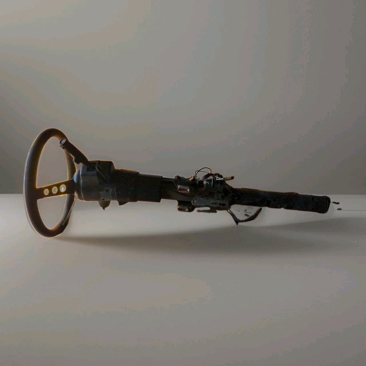 1987-1995 Jeep Wrangler YJ Steering Column MANUAL TILT W/ KEY Custom Wheel Stalk